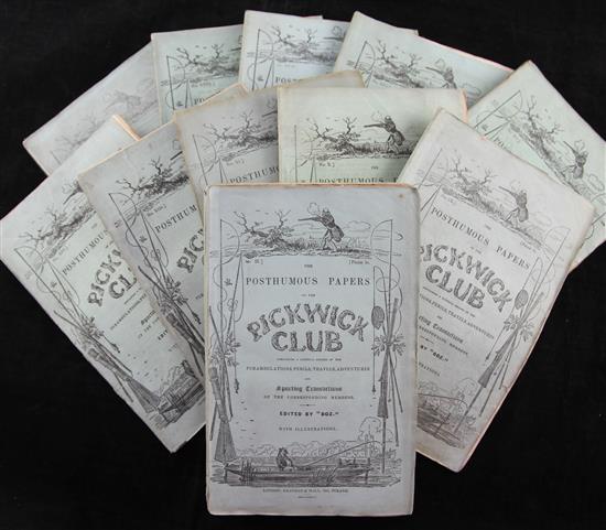 Dickens, Charles - The Posthumous Papers of The Pickwick Club,